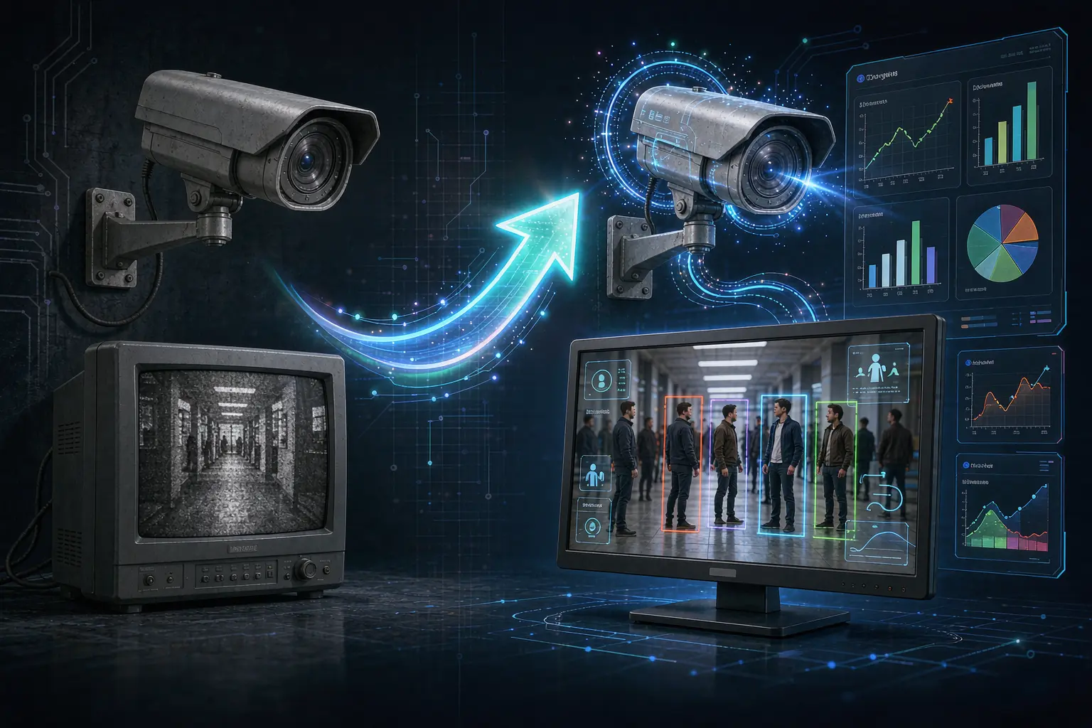 upgrade CCTV to AI video analytics transformation